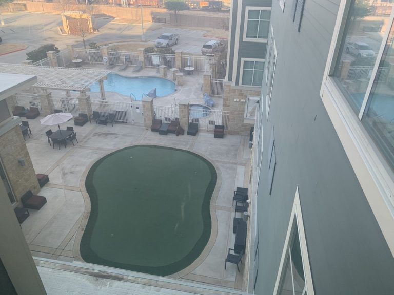 部屋からの展望