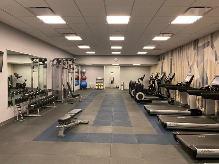 器具の充実したジム