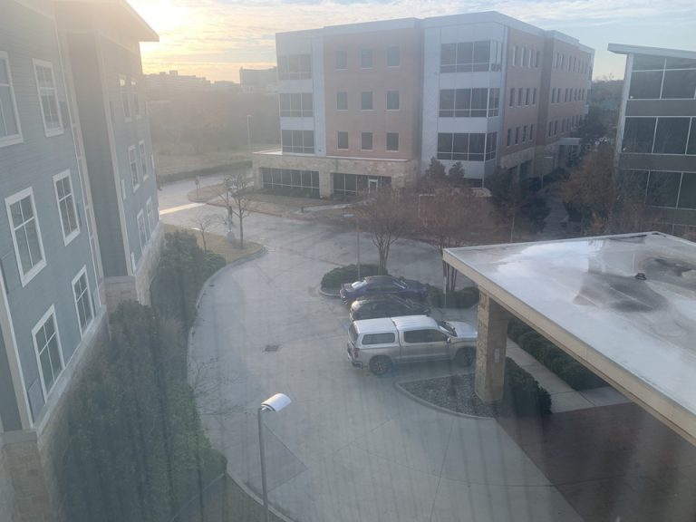 部屋からの展望(1)