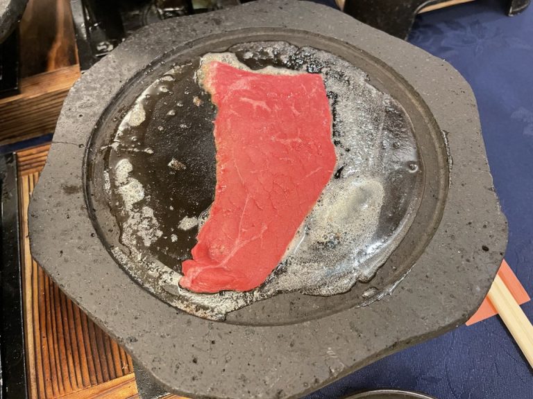 3.淡路牛の焼きしゃぶ