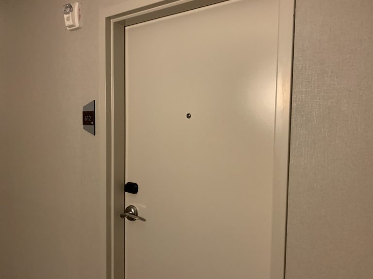 客室入り口付近