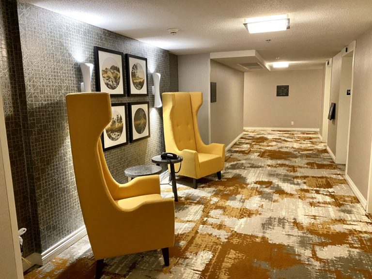 客室階廊下全体(1)