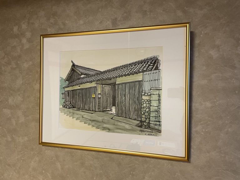 客室内の絵