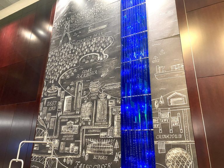 ロビーのアート