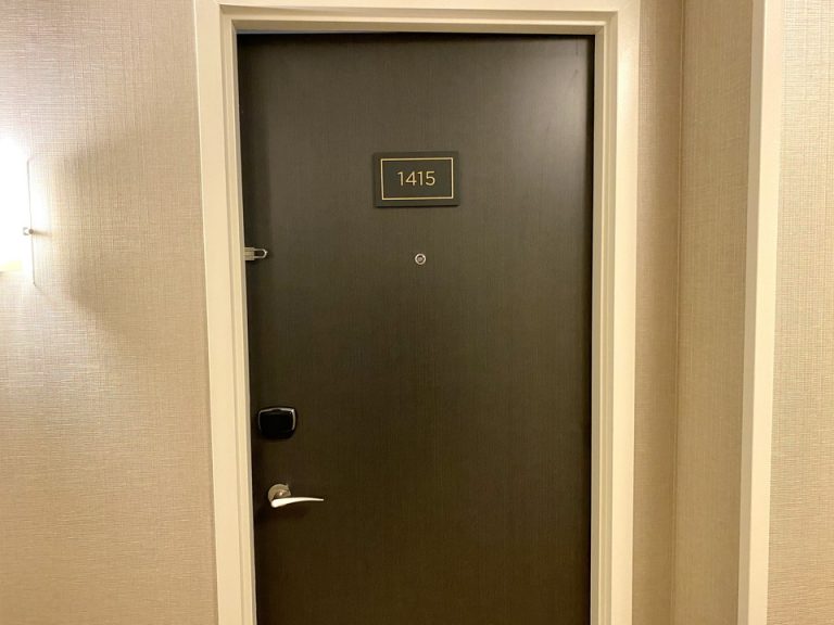 客室入口外観ドア