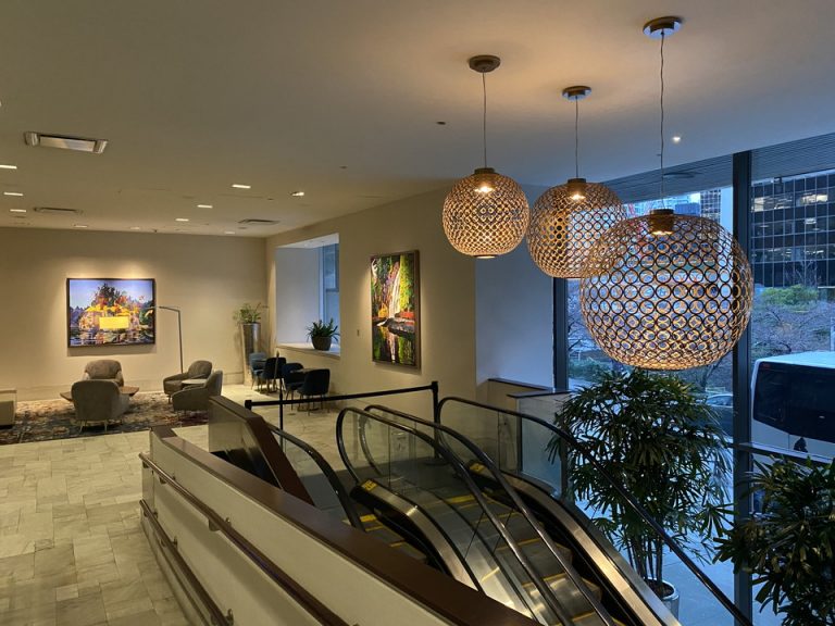 ホテルロビー一部