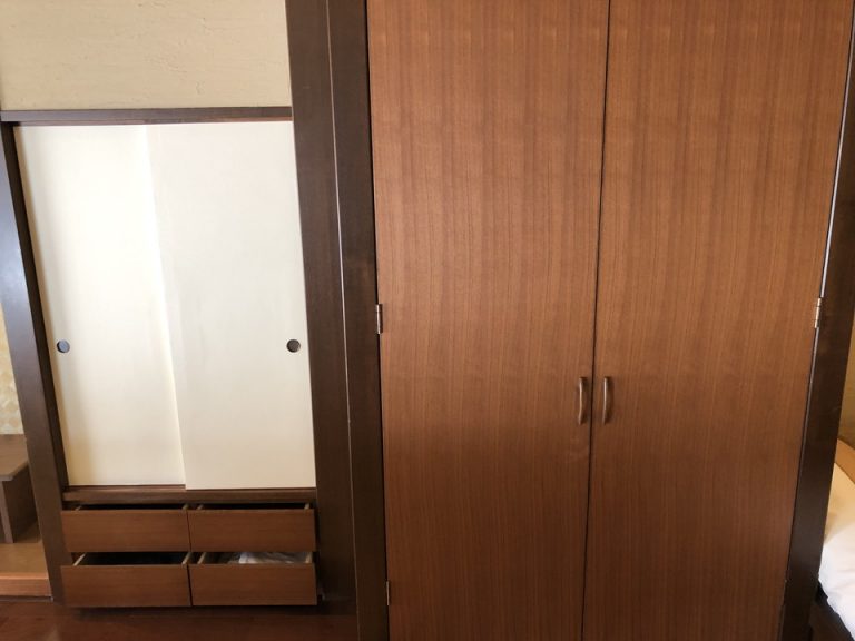 客室内クローゼットです。
