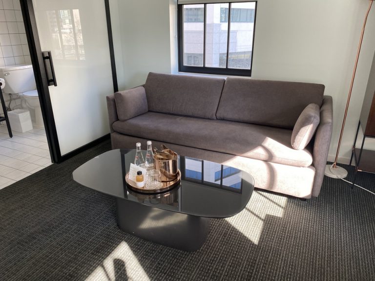 チェックインするとサープライズが待っていました。