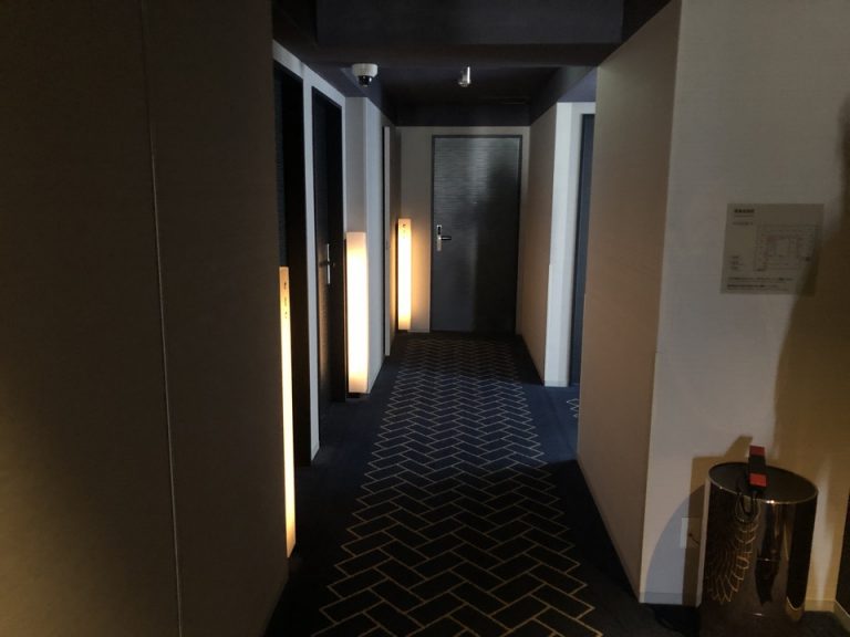 客室階廊下全体