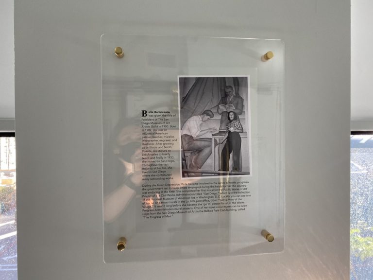 客室に掲げられている絵