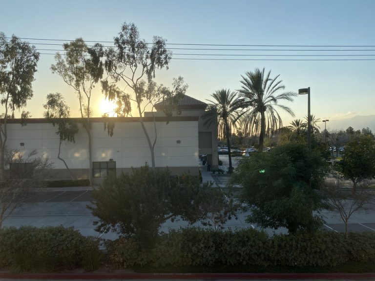 部屋からの景色