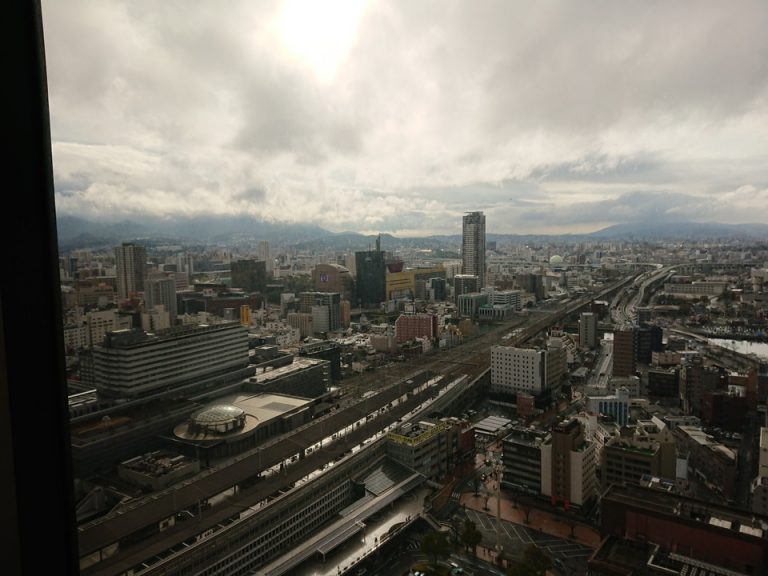 28階からの西側の景色