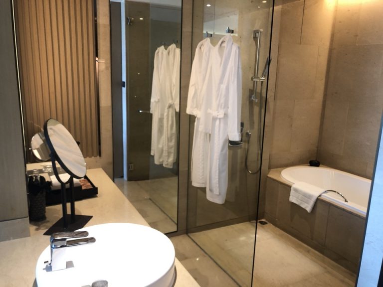 バスルーム入り口から全景