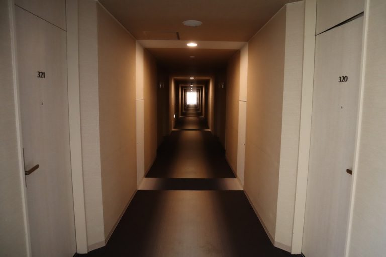 客室階廊下全体