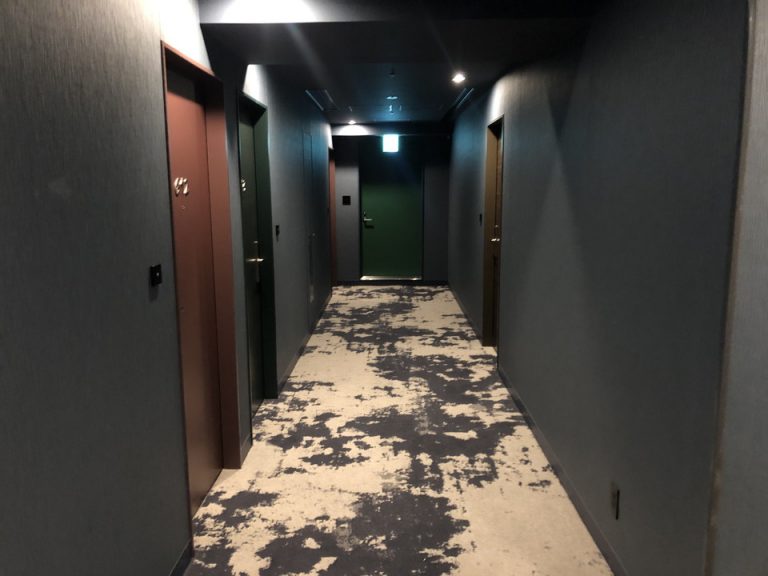 客室階廊下全体
