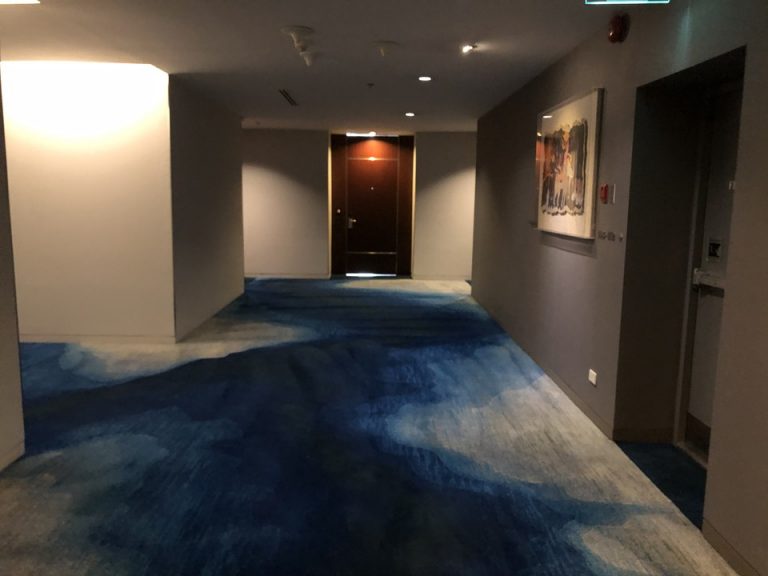 客室入り口付近