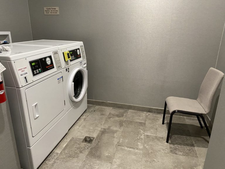 ランドリーもありました