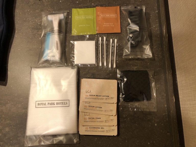 アメニティ(ロビーでピックアップ)