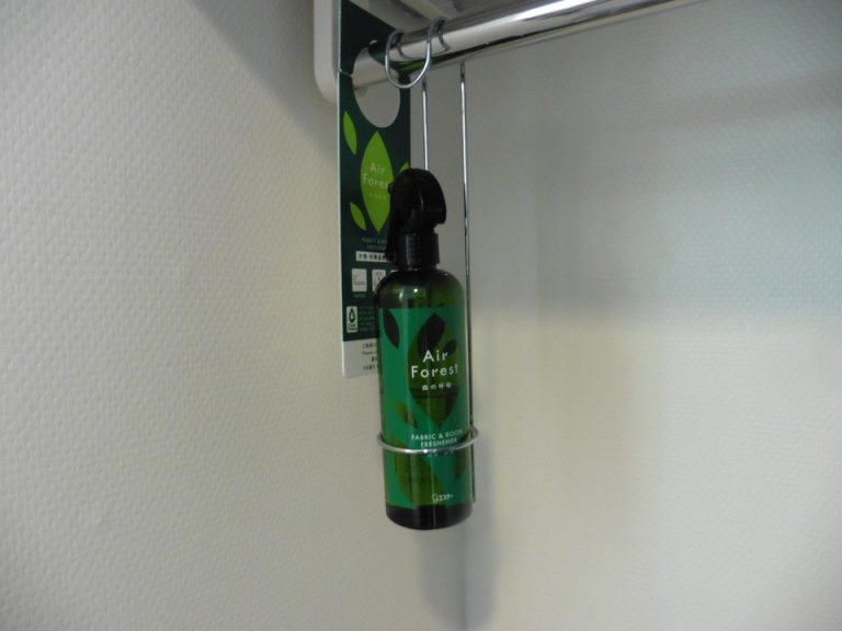 衣類用におい取りもあるので、安心して館内のステーキショップを利用できます