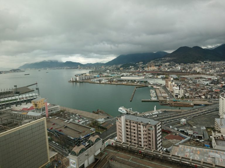 部屋からの眺望東側