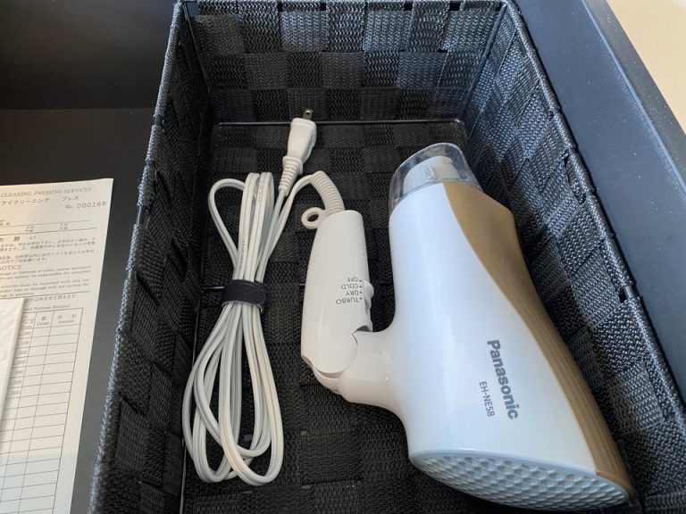 クローゼットの中にドライヤー(1)