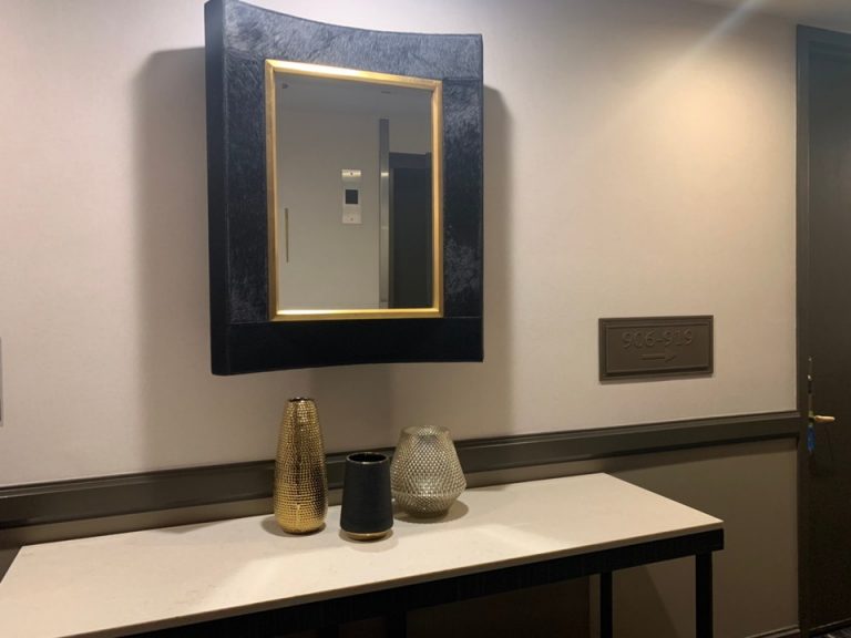 客室エレベーター近く