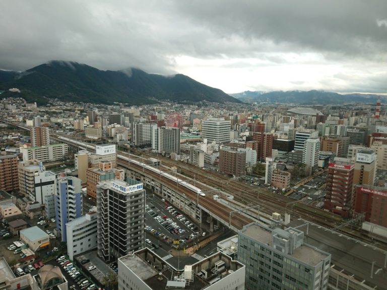 部屋からの眺望東南側