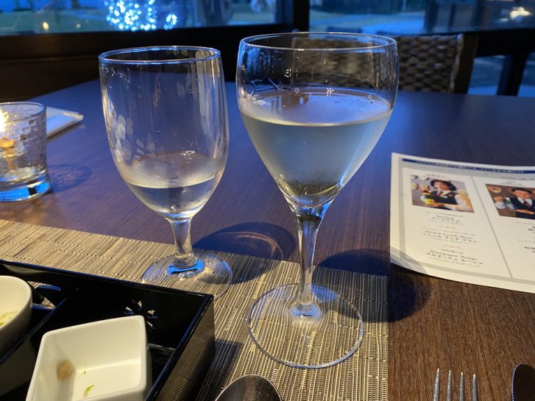 夕食 コース料理に合う利酒師セレクトの日本酒