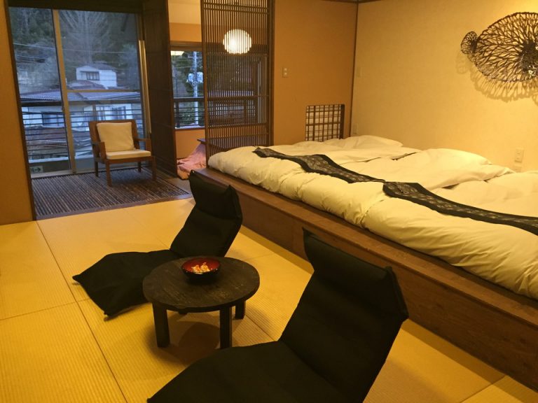 客室は解放感があり使いやすい間取りでした