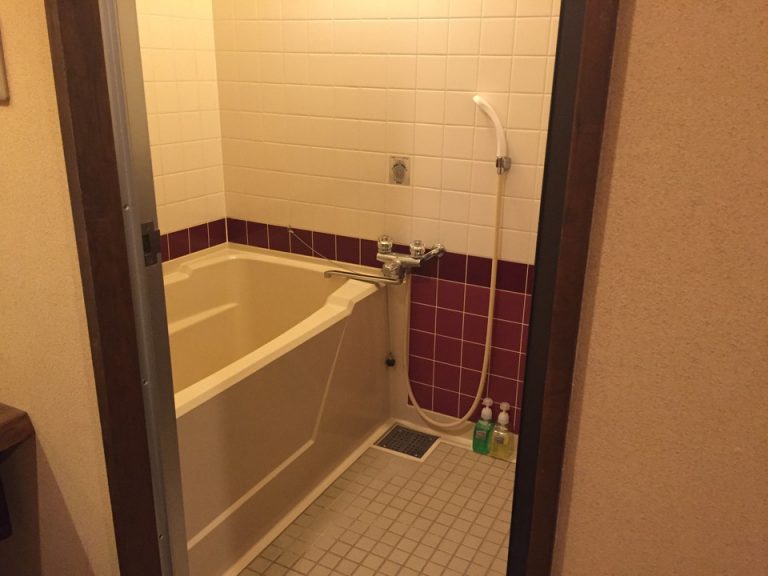 バスルーム入口から全景