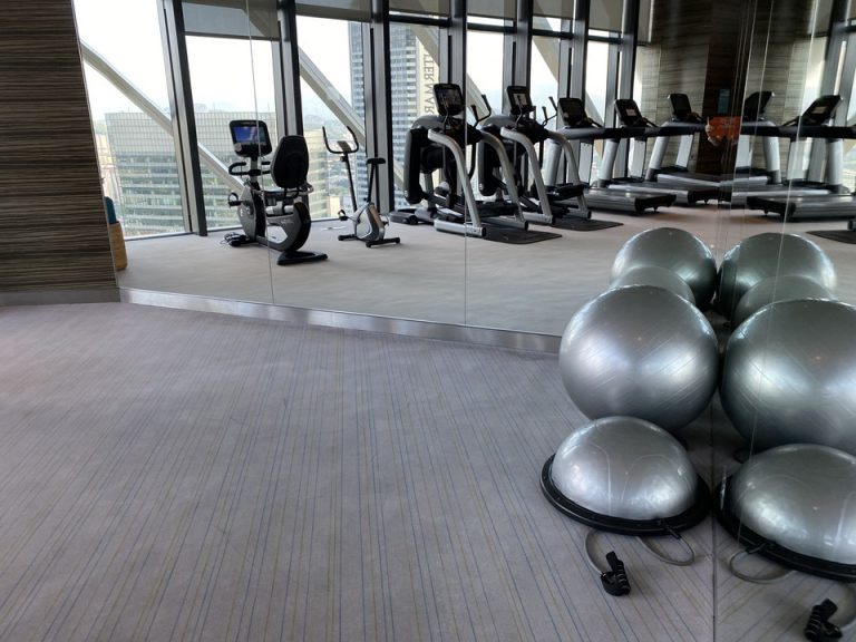 バランスボールもありました。