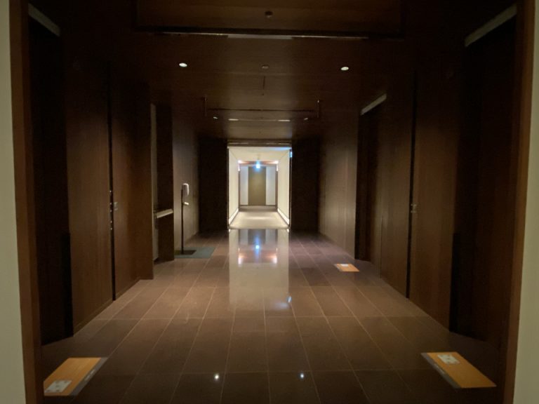 エレベーターホール客室階