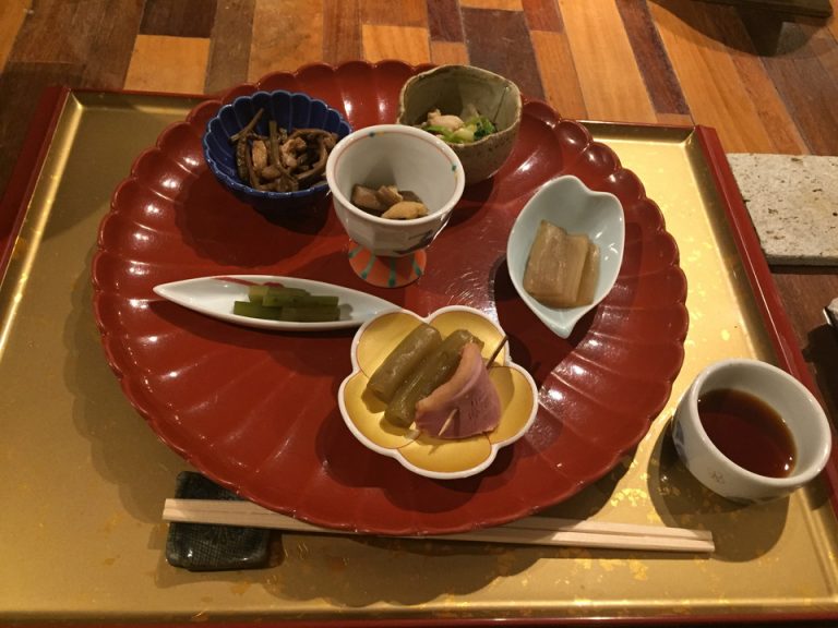 山菜を中心とした前菜