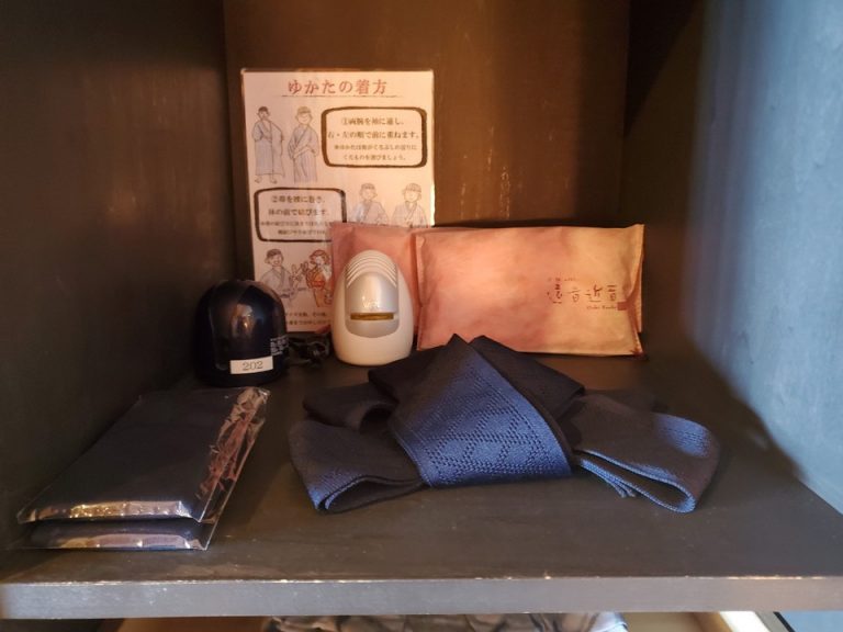 浴衣の着方もありました