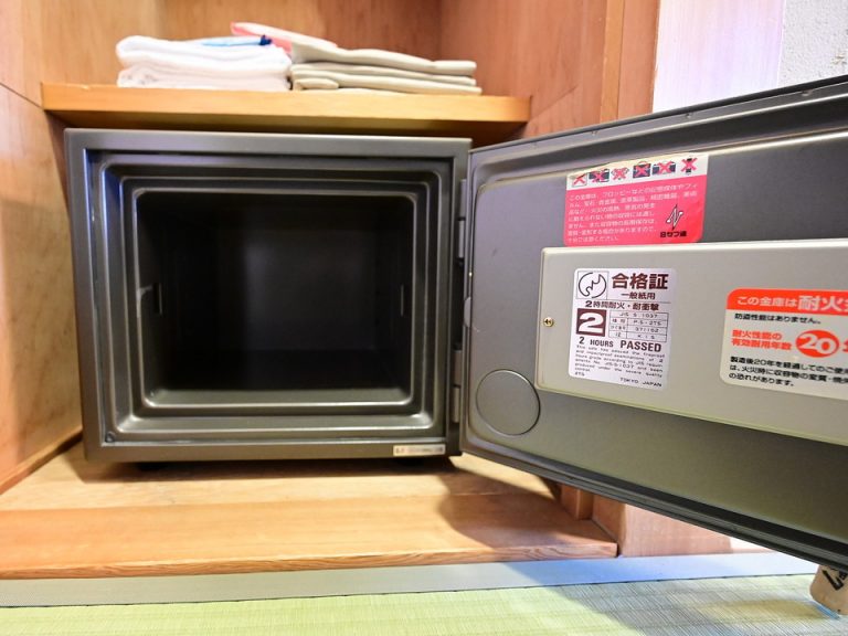 セーフティーボックス(開けた状態)