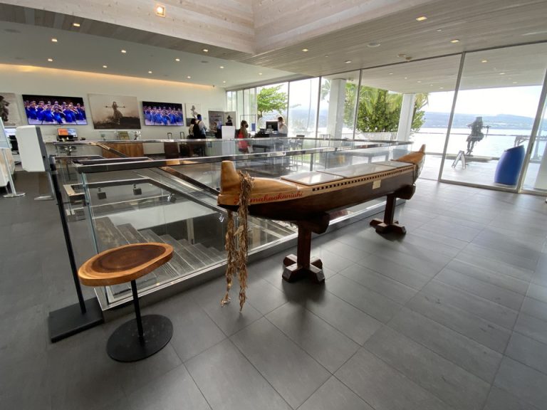 至るところに置かれたオブジェ