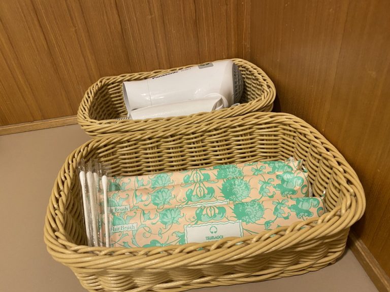 ドライヤーと歯ブラシ