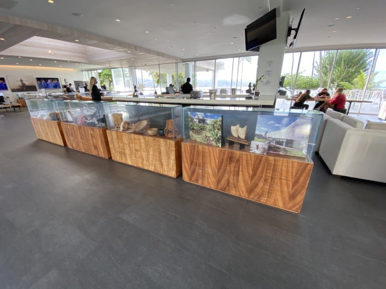 見入ってしまうロビーに飾られたデコレーション