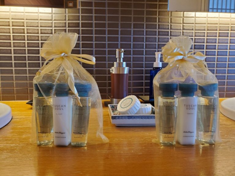 フェラガモのアメニティ
