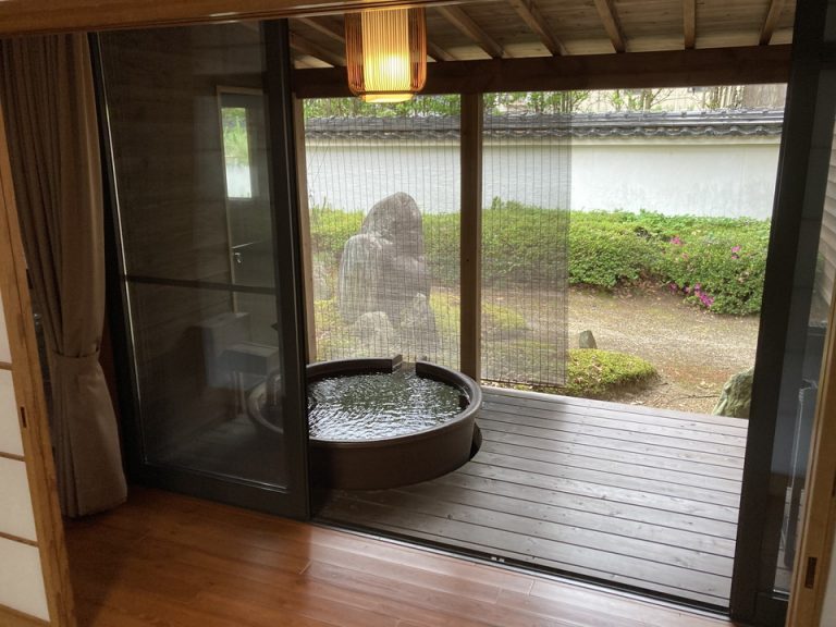 客室露天風呂