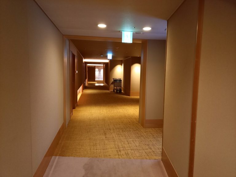 客室階廊下全体(2)