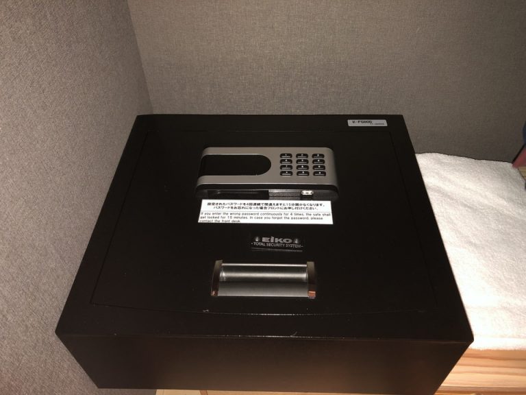 セーフティーボックス閉