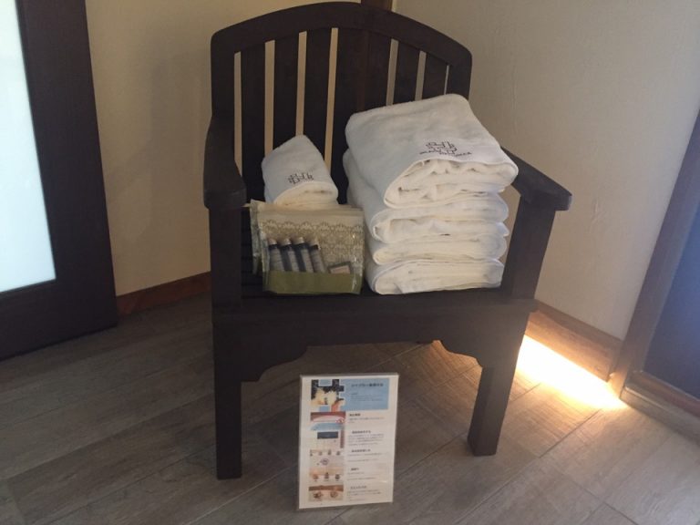 ふかふかのバスタオル