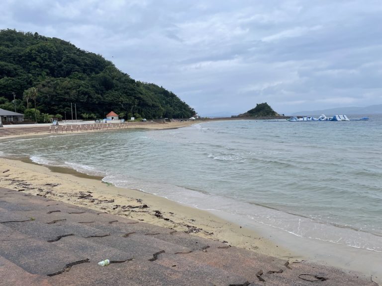 ホテルのビーチ