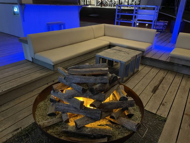 焚き火風のライト