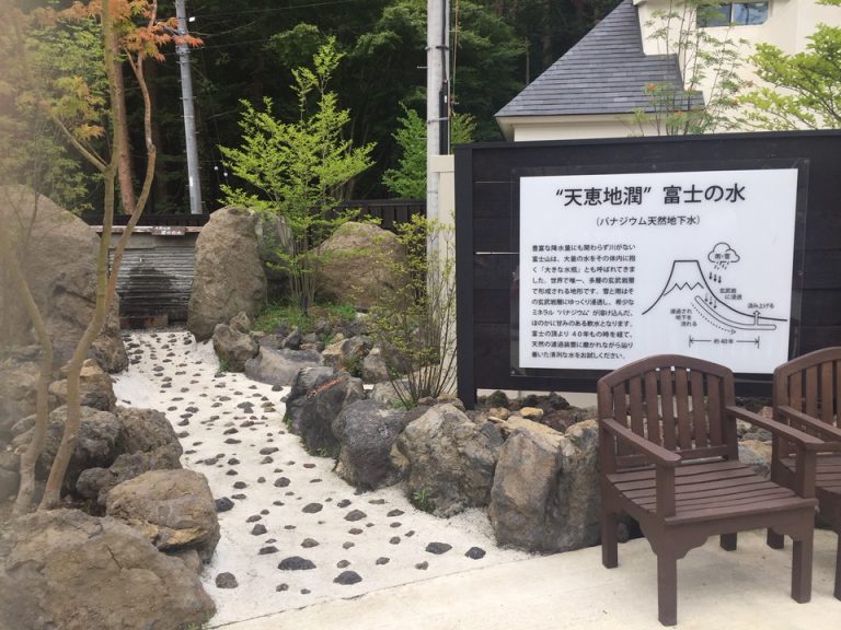 富士山の天然水