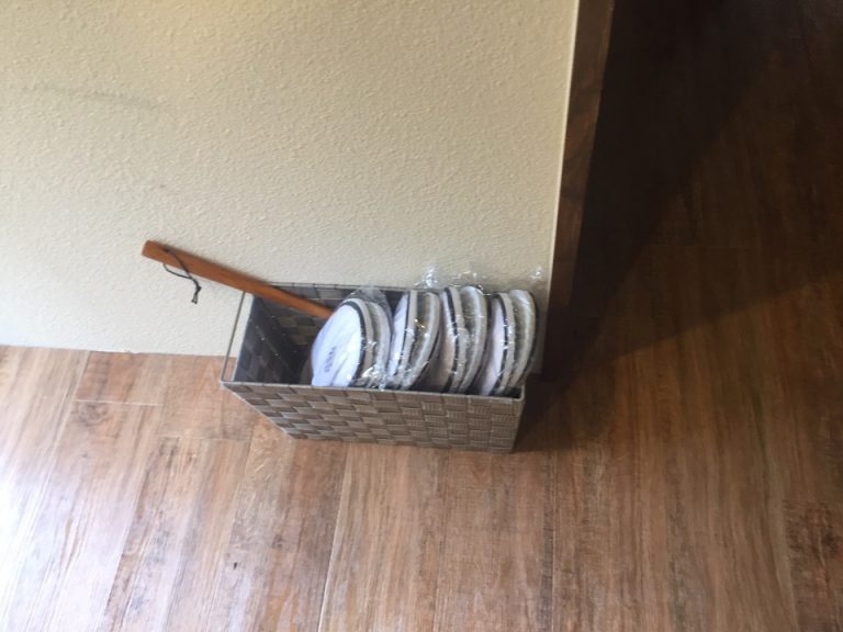 ふかふかのスリッパ