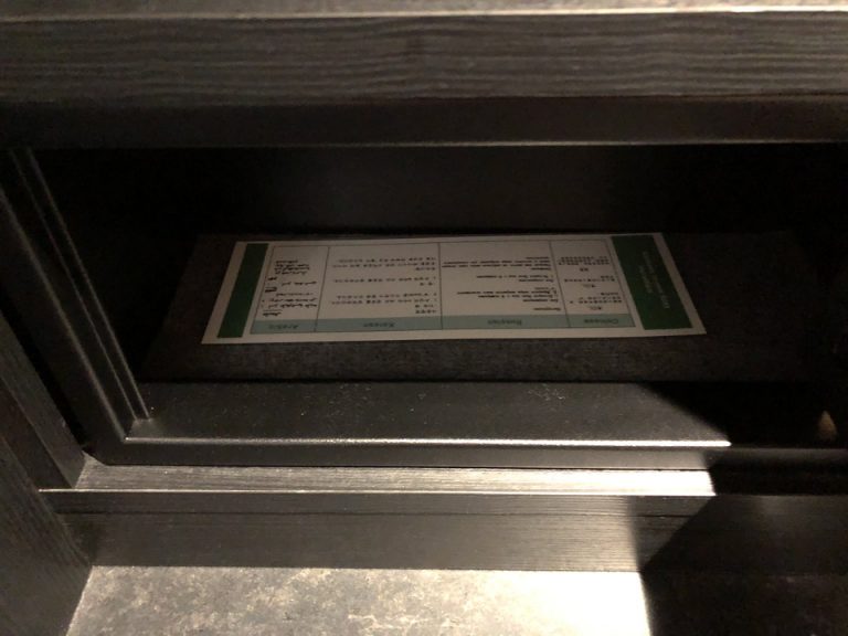 セーフティーボックス(開けた状態)2