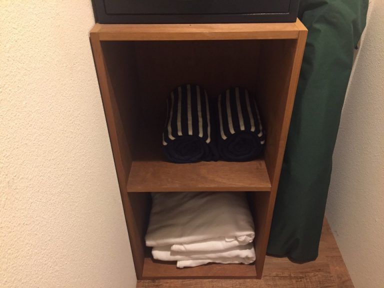 ブランケットとバスローブ