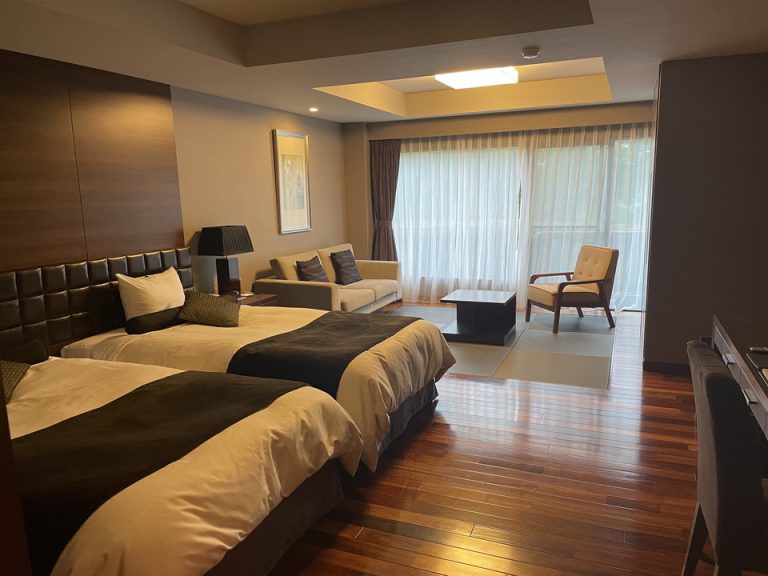 客室(窓際方向)